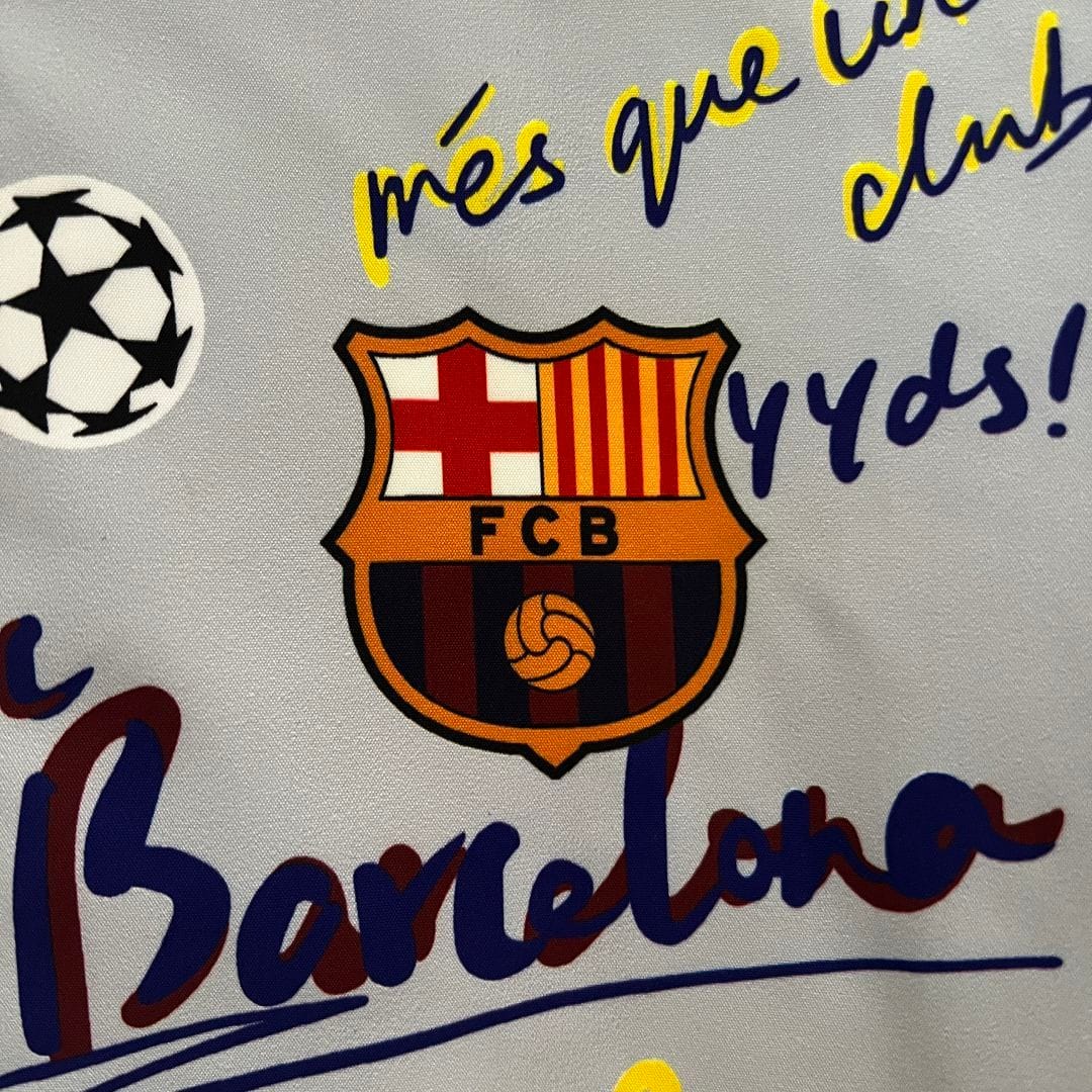 23-24 Barcelona Reversible Windbreaker Red&White Double-Sides Jacket Best Jerseys thumbnail 12