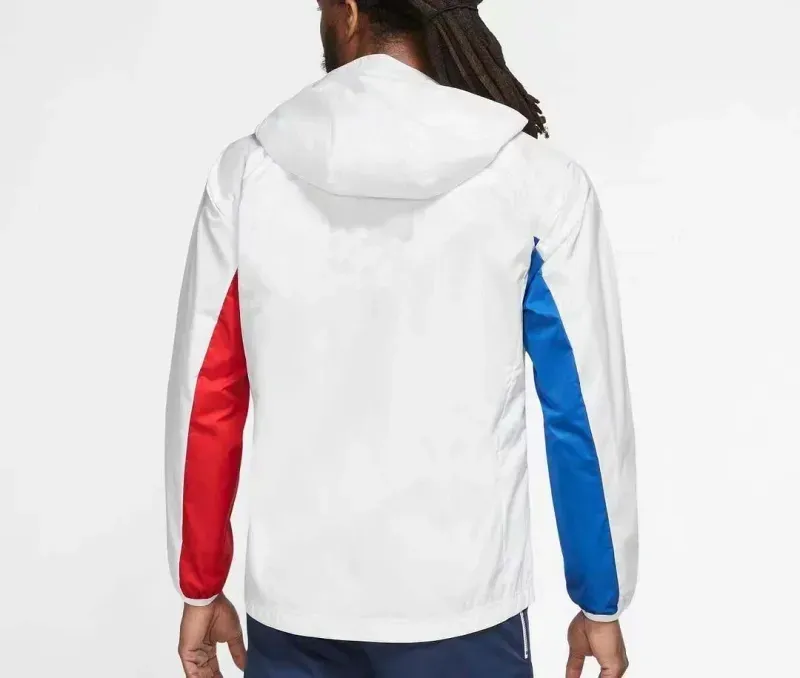 2023-2024 Barcelona Jersey Windbreaker White thumbnail 2