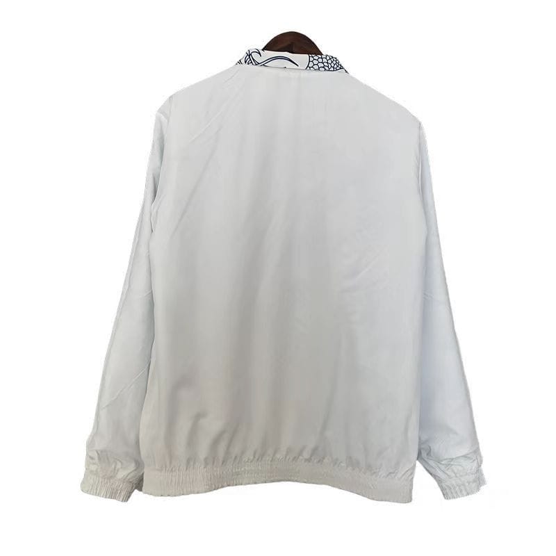 Real Madrid Double Sided Windbreaker White Jacket 2024 thumbnail 3