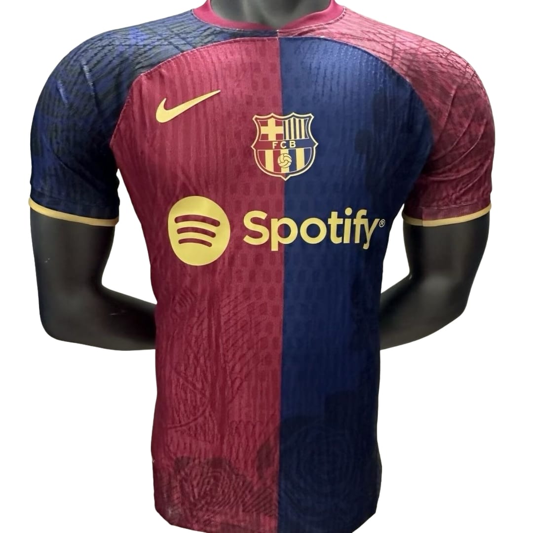 25-26 season Barcelona home jersey player version thumbnail 4