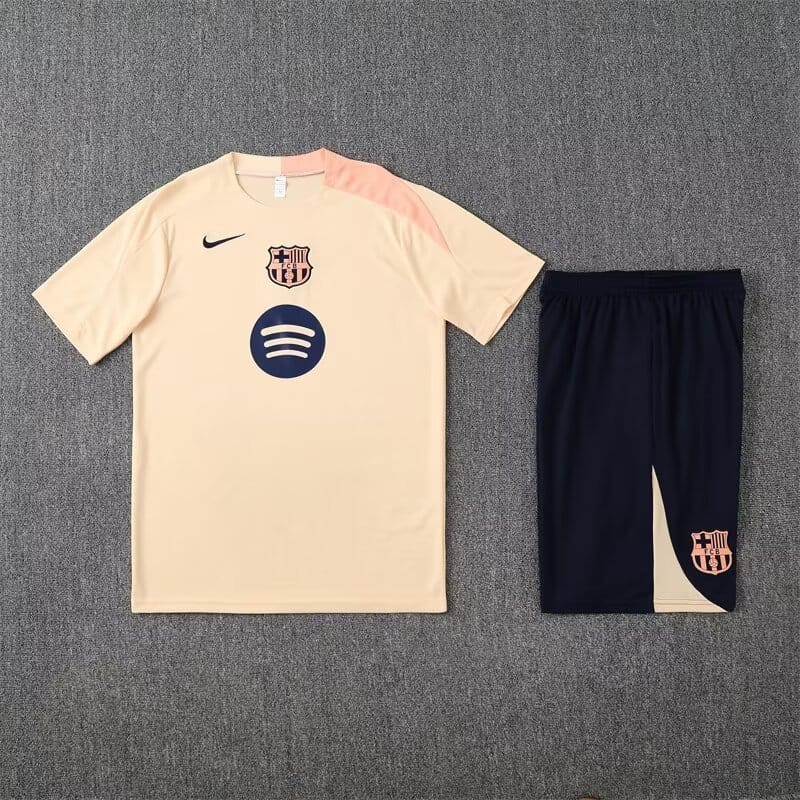 25-26 Barcelona Yellow Training Kits Football Tracksuits thumbnail 6
