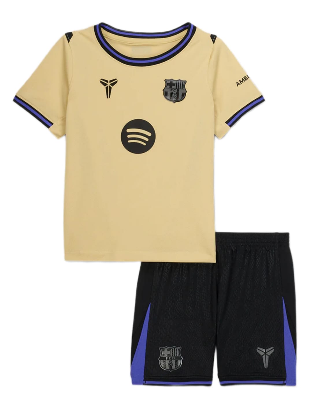Adult set Barcelona x Kobe Bryant Away.football jersey kit 2025/26 thumbnail 4
