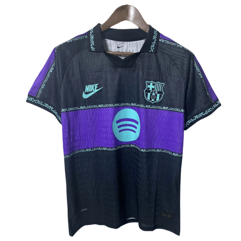 Barcelona Black Special Edition Shirt Football Jersey Player Version 25-26 thumbnail 1