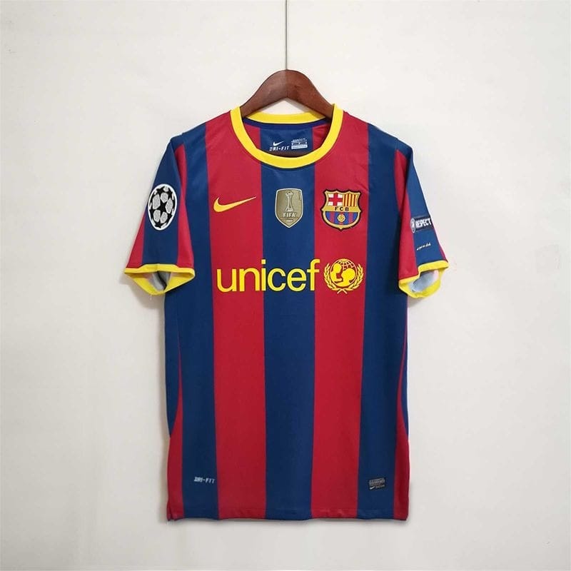 Barcelona Retro Nike Jersey Home 2010-11 thumbnail 2
