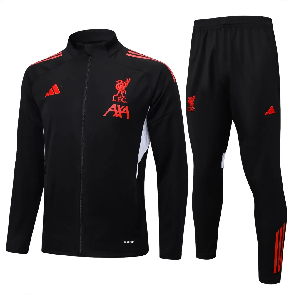 Liverpool Training Kit (jacket+Pants) Black 2025-26 thumbnail 4