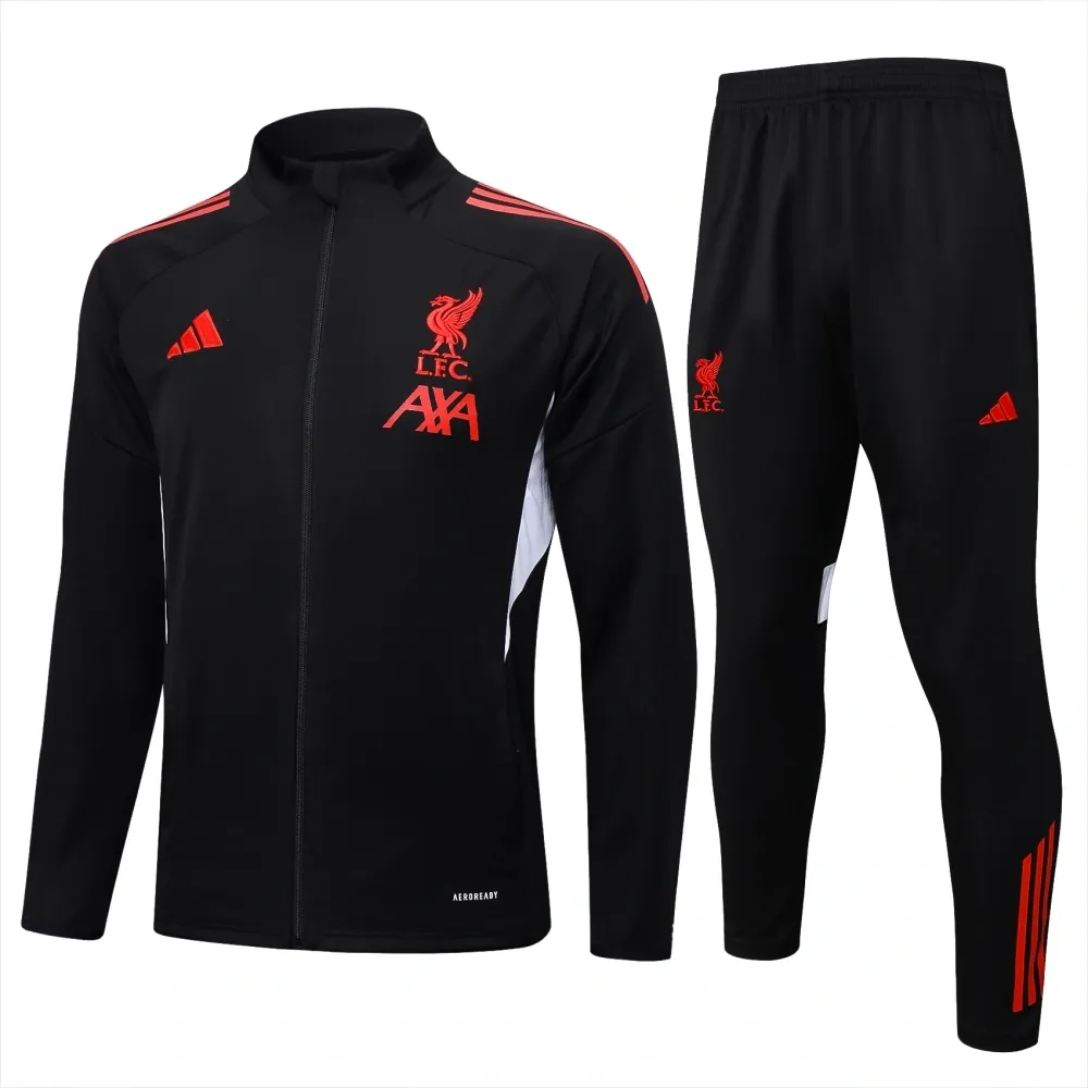 Liverpool Training Kit (jacket+Pants) Black 2025-26 thumbnail 1