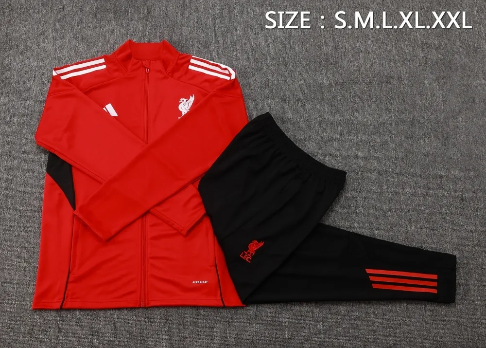 Liverpool Training Kit (jacket+Pants) Red 2025-26 thumbnail 3