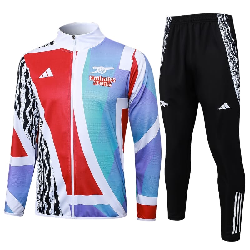 24-25 Arsenal Pre-Match Football Tracksuit Long Jacket Suits thumbnail 13