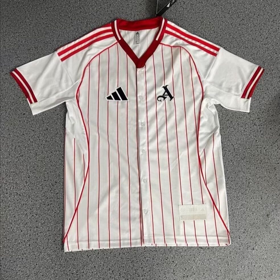 Arsenal Baseball style Pre Match Casual Training Soccer shirt 25-26 thumbnail 3