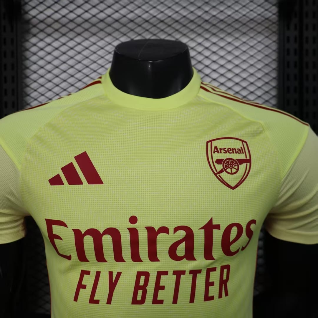 Arsenal Goalkeeper Shirt Soccer Jersey 2025-26 player version thumbnail 3