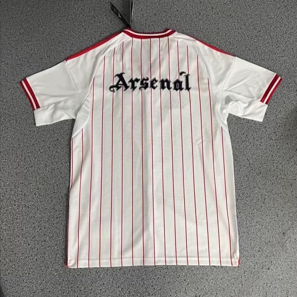 Arsenal Baseball style Pre Match Casual Training Soccer shirt 25-26 thumbnail 4