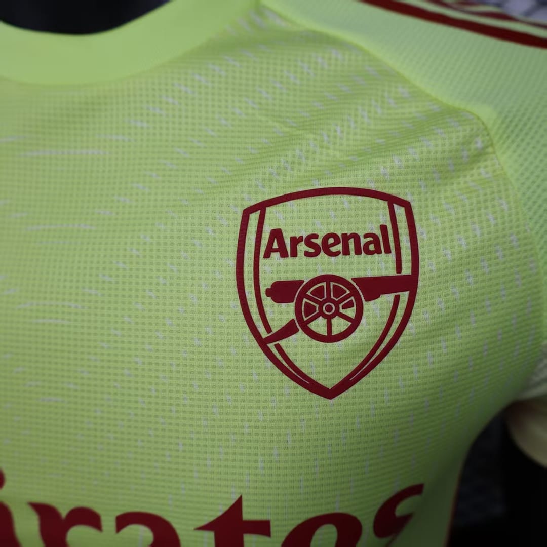 Arsenal Goalkeeper Shirt Soccer Jersey 2025-26 player version thumbnail 5