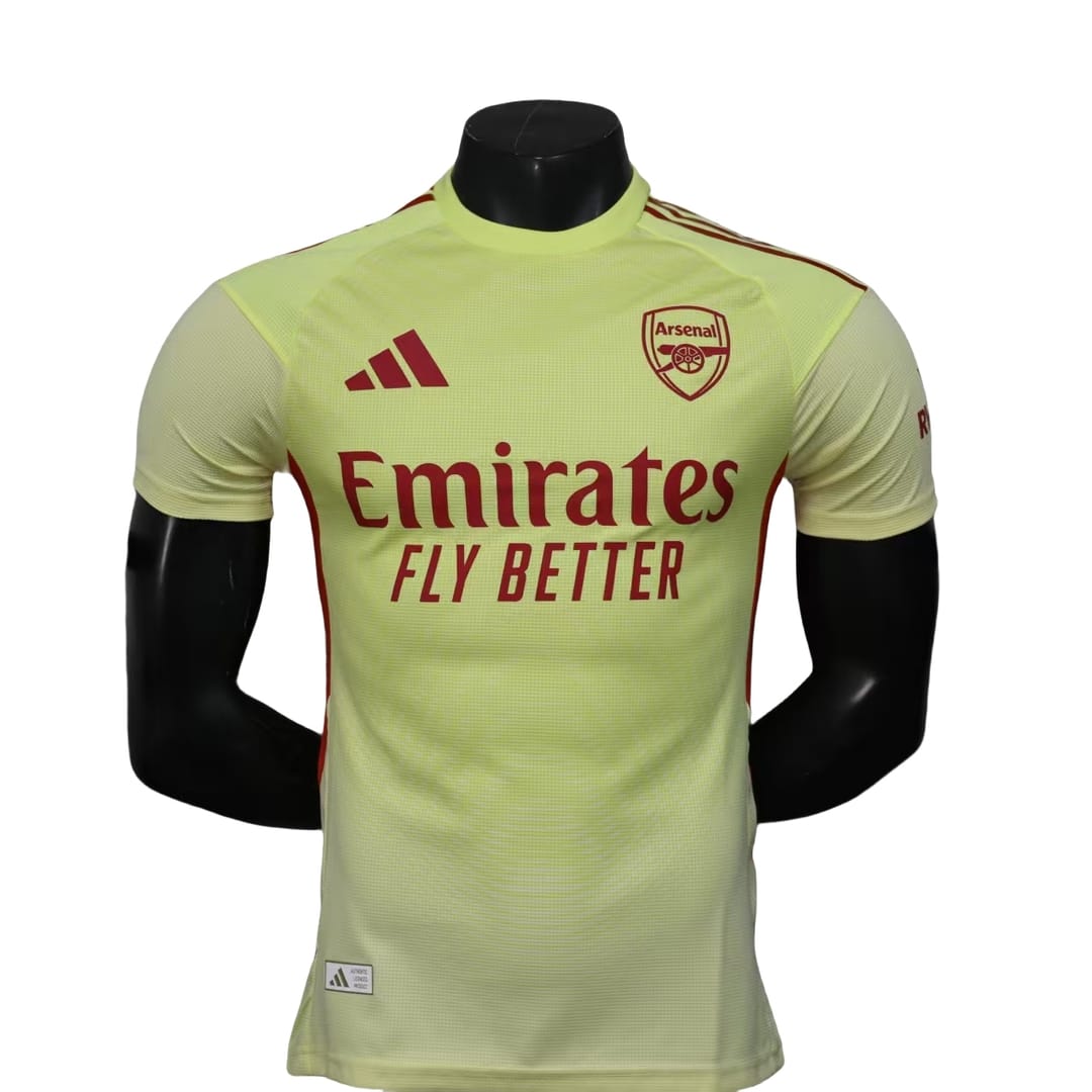 Arsenal Goalkeeper Shirt Soccer Jersey 2025-26 player version thumbnail 1
