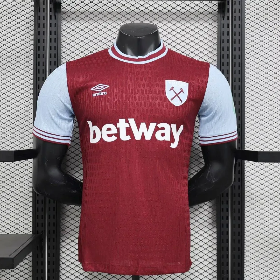West Ham United Home Füllkrug 11 Shirt 2024-2025 Player version Size：S-2XL（Non-Customize）