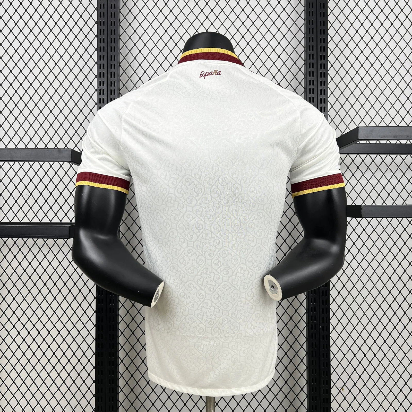 2026 Spain World Cup Away Soccer Shirt Player version thumbnail 2